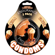 Endurance Vanilla Flavored Condoms - 
