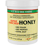 Raw Honey with Bee Pollen, Propolis and Royal Jelly - 
