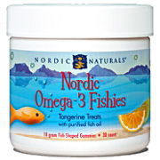 Nordic Omega 3 Fishies Tangerine - 