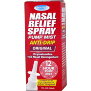 Nasal Relief Spray Pump Mist Anti Drip - 