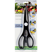8 inch Black Kitchen Shears - 