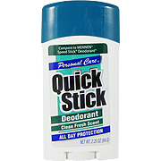Quick Stick Deodorant Clean Fresh Scent - 