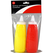 Ketchup & Mustard Containers - 