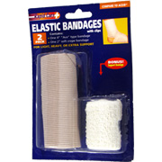 Elastic Bandages with Clips - 