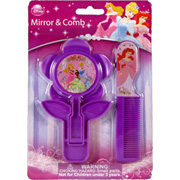 Disney Princess Purple Mirror & Comb - 