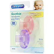 Soothie Newborn Pacifiers Red & Purple - 