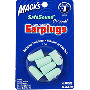 SafeSound Soft Foam Earplugs - 