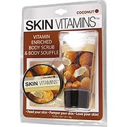 Skin Vitamins Coconut Body Scrub & Souffle - 