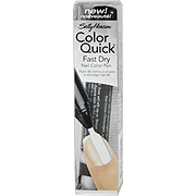 Color Quick Fast Dry Nail Color Pen Silver Chrome - 