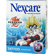 Bakugan Waterproof Tattoo Bandages - 