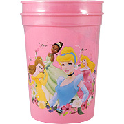 Disney Princess Tumbler Cups with Lip - 