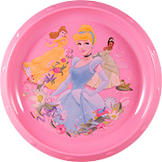 Disney Princess Round Plate - 