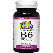 Vitamin B6 Pyridoxine HCL 50mg - 