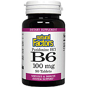 Vitamin B6 Pyridoxine HCL 100mg - 