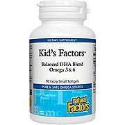 Kid's Factors Balanced DHA Blend Omega 3 & 6 - 