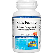 Kid's Factors Balanced Omega 3 6 9 Extreme Peach - 