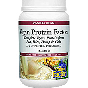 Vegan Protein Factors Drink Mix Vanilla Bean - 