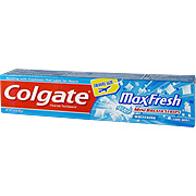 MaxFresh w/ Mini Breath Strips Whitening Toothpaste Cool Mint - 
