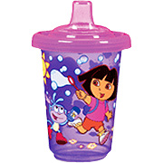 Dora the Explorer Reusable Twist Tight Spill Proof Cups - 