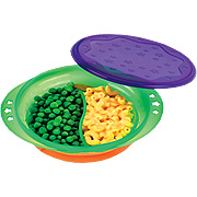 Stay-Put Suction Toddler Bowl with Lid - 