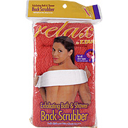Exfoliating Bath & Shower Back Scrubber Red - 