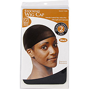 Stocking Wig Cap Black - 