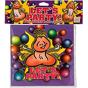 Let's Party Happy Penis Napkins - 