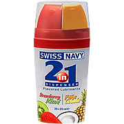 Swiss Navy 2 in 1 Flavored Lubricant - 