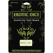 Glow In The Dark Erotic Dice - 