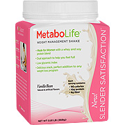 Metabolife Slender Satisfaction Tub Vanilla - 