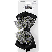 Headwrap with Black & Silver - 
