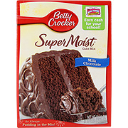 Super Moist Milk Chocolate Cake Mix - 