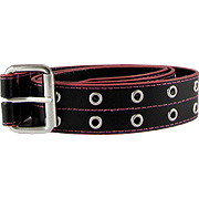 Pink & Black Leather Belt Small - 