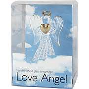 Love Angel Gold Heart - 