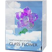 Glass Flower Purple - 