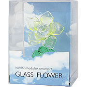 Glass Flower Yellow - 