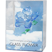 Glass Flower Blue - 