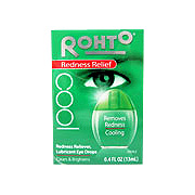 Rohto Cool Lubcicant & Redness Reliever Eye Drops - 