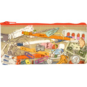 Pencil Cases Junk Drawer 4 1/4 x 8 5/8 - 