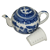Blue Willow Teapot with Infuser -