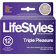 Lifestyles Triple Pleasure - 