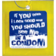 Beads Condom 'If you think I look good now' - 