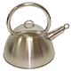 Brushed Stainless Steel Whistling Tea Kettle -