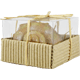 Brown White Seashell Shaped Candle - 