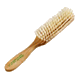 Natural Bristle Hairbrush Professional Wood Handle - 
