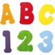 84 Piece Count 'n Spell Appiques - 