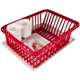 Clair H-9608 Dish Drainer With Tray Red - 